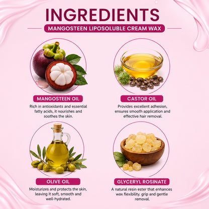 Mangosteen Liposoluble Gel Wax 800ml