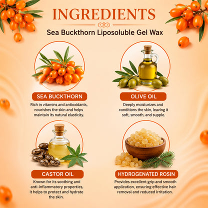 Sea Buckthorn Liposoluble Gel Wax 800ml