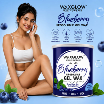 Blueberry Liposoluble Gel Wax 800ml