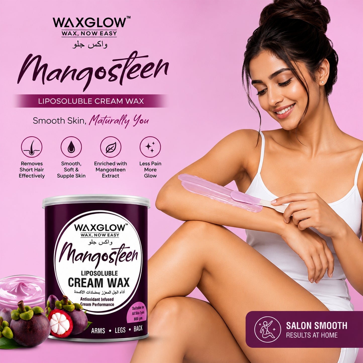 Mangosteen Liposoluble Gel Wax 800ml