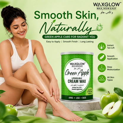 Green Apple Liposoluble Cream Wax 800ml
