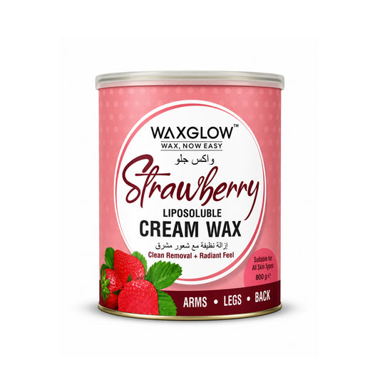 Strawberry Liposoluble Cream Wax 800ml